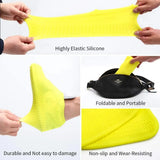 Waterproof Unisex Non-Slip Silicone Shoe Covers Reusable